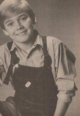 Ricky Schroder Jason Bateman teen magazine pinup clipping overalls Super Stars