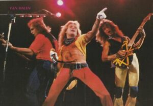 Van Halen teen magazine pinup clipping tour time rockline pix Tiger Beat Bop