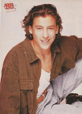 Andrew Keegan teen magazine pinup clipping Jeans Bop teen idols pix sexy pose