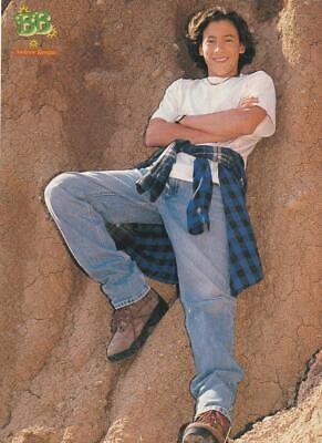 Andrew Keegan teen magazine pinup clipping Jeans Bop pix full body rocks BB