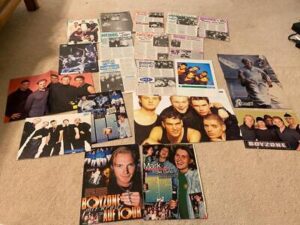 Boyzone Ronan Keating teen magazine pinup clipping lot Bop 16 mag Tiger Beat