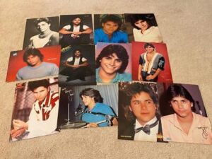 John Stamos teen magazine pinup clipping lot Bop 16 mag Tiger Beat Teen Beat