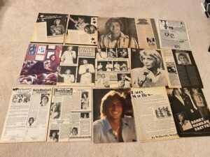 Barry Manilow teen magazine pinup clipping lot Tiger Beat Teen Beat Bop pix