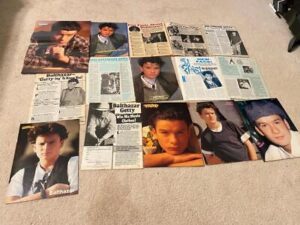 Balthazar Getty teen magazine pinup clipping lot Tiger Beat Teen Beat Bop pix