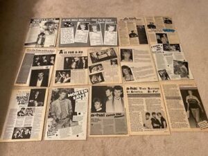 A-ha Morten Harket teen magazine pinup clipping lot Tiger Beat Teen Beat Pix