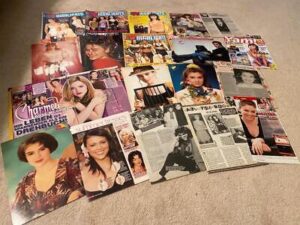 Alyssa Milano teen magazine pinup clipping lot Tiger Beat Teen Beat Bop Pix rare