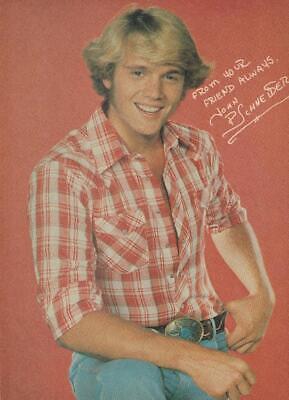 John Schneider Tony Geary teen magazine pinup clipping Superteen arms pix