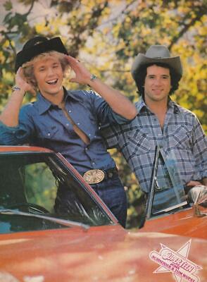 Tom Wopat John Schneider teen magazine pinup clipping Superteen Dukes of Hazzard