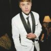 Cody Simpson Justin Bieber teen magazine pinup clipping Japan white suit pix