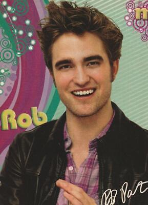 Robert Pattinson teen magazine pinup clipping Twilight New Moon teen idols