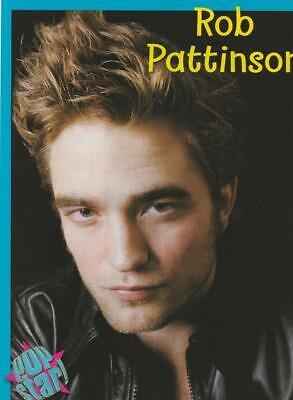 Robert Pattinson teen magazine pinup clipping Twilight New Moon teen idols face