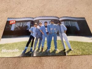 Menudo Tom Cruise teen magazine poster clipping Teen Beat jean shirts 16 mag