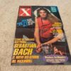 Jon Bon Jovi Skid Row Sebastian Bach teen magazine poster clipping Spain Bop
