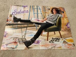 Austin Mahone Selena Gomez teen magazine poster clipping Bop Twist muscles