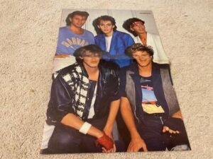 Peter Reckell Duran Duran teen magazine poster clipping Bop Teen Machine Pix