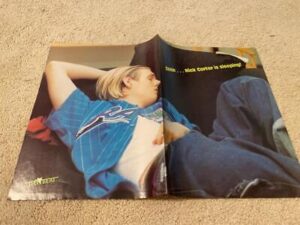 Nick Carter Hanson teen magazine poster clipping Bop Teen Beat Backstreet Boys