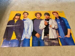 O-town teen magazine poster clipping Yam Bravo huge 6 page pix Making the band