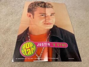 O-town Justin Timberlake teen magazine poster clipping Jacob Underwood Pop Star