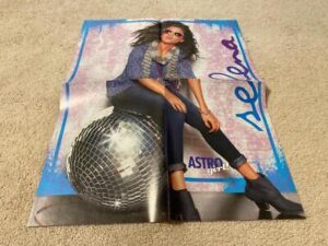 Big Time Rush Selena Gomez teen magazine poster clipping Astro disco ball pix