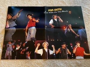 New Kids on the block Gerardo teen magazine poster clipping Pop Outs