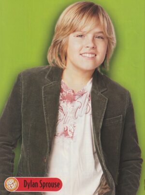 Dylan Sprouse teen pinup clipping clipping cute smile pix Pop Star teen idols