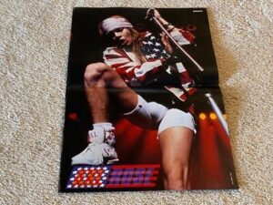 Axl Rose Gun's N Roses Brian Austin Green teen magazine poster clipping Bravo