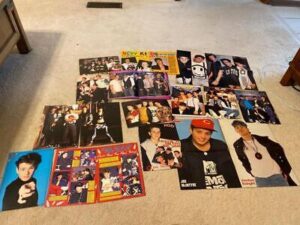 New Kids on the block teen magazine pinup clippings lot Teen Beat Tiger Beat