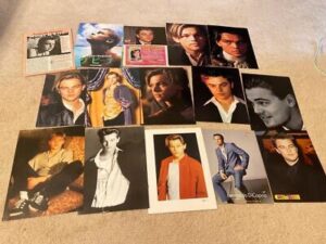 Leonardo Dicaprio teen magazine pinup clippings lot Teen Beat Tiger Beat Bop pix