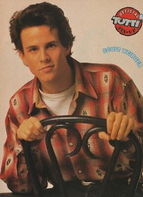 Scott Weinger City Kids teen magazine pinup clipping teen idols Bop Tutti Frutti