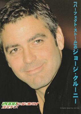 George Clooney teen magazine pinup clipping Japan teen idols Tiger Beat