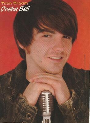 Drake Bell teen magazine pinup clipping Teen Dream microphone Bop Tiger Beat