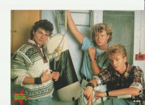 A-ha teen magazine pinup punching bag Star