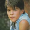 Andre Gower Jon Bon Jovi teen magazine pinup clipping Monster Squad muscles blue shirt Teen Machine