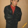 Andre Gower Bobby Jacoby teen magazine pinup clipping black jean leather jacket hot Teen Set rare