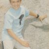 Chad Allen Andre Gower teen magazine pinup white pants rocks Teen Set