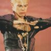 Billy Idol Jon Bon Jovi teen magazine pinup clipping looking down Rock