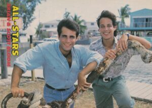 Brian Bloom Scott Bloom Fred Savage teen magazine pinup clipping All-Stars brothers