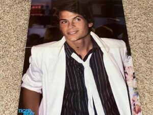 Rob Lowe Kevin Bacon teen magazine poster clipping pix Tiger Beat dancing Bop