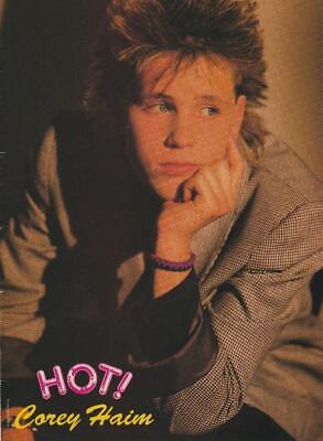 Corey Haim Chad Allen teen magazine pinup clipping pix photo vintage teen idols