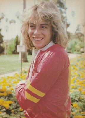 Leif Garrett Shaun Cassidy teen magazine pinup clipping red sports shirt Bop