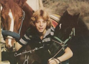 Leif Garrett teen magazine pinup clipping Teen Beat Tiger Beat horse age 15 pix