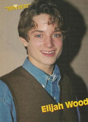 Elijah Wood Andrew Keegan teen magazine pinup North brown vest The War Teen Beat