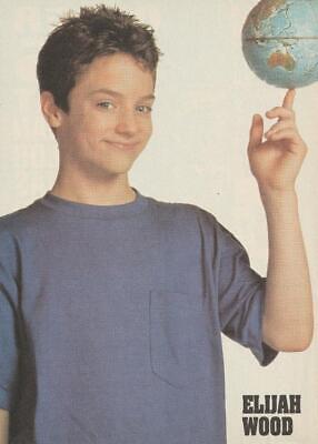 Elijah Wood teen magazine pinup clipping North Bop Teen Dream RARE Tiger Beat