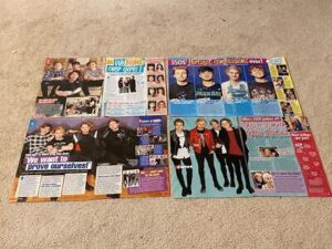 Five Seconds of Summer teen magazine pinup clipping lot 5SOS Twist Pop Star