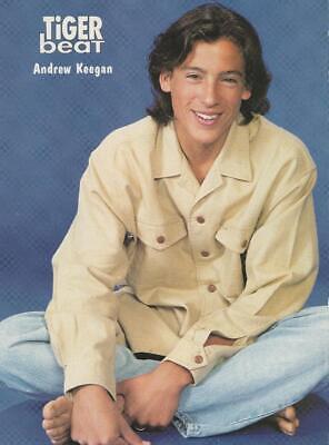 Andrew Keegan barefoot teen pinups Tiger Beat 90's heartthrob