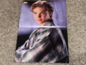 Jonathan Brandis Mike Vitar teen magazine poster clipping sexy hot pose eyes Bop