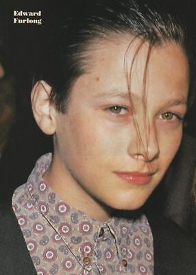 Edward Furlong teen magazine pinup clipping 16 mag close up lips pix rare Bop