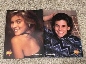 Mackenzie Astin Jeremy Licht Alyssa Milano teen magazine poster clipping Starz