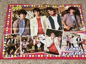 Jonas Brothers Emily Osment teen magazine poster clipping multi pix Twist Bop