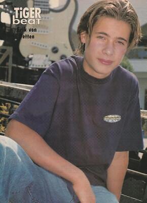 Erik Von Detten teen magazine pinup clipping Bop Tiger Beat jean shorts Hot RARE